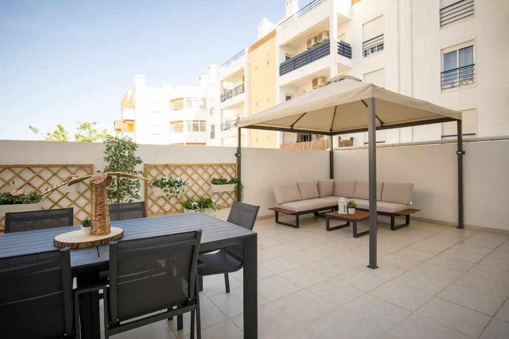 Modern 3Br Apt W/ Lg Terrace, Bbq, Ac & Parking Тавира Экстерьер фото