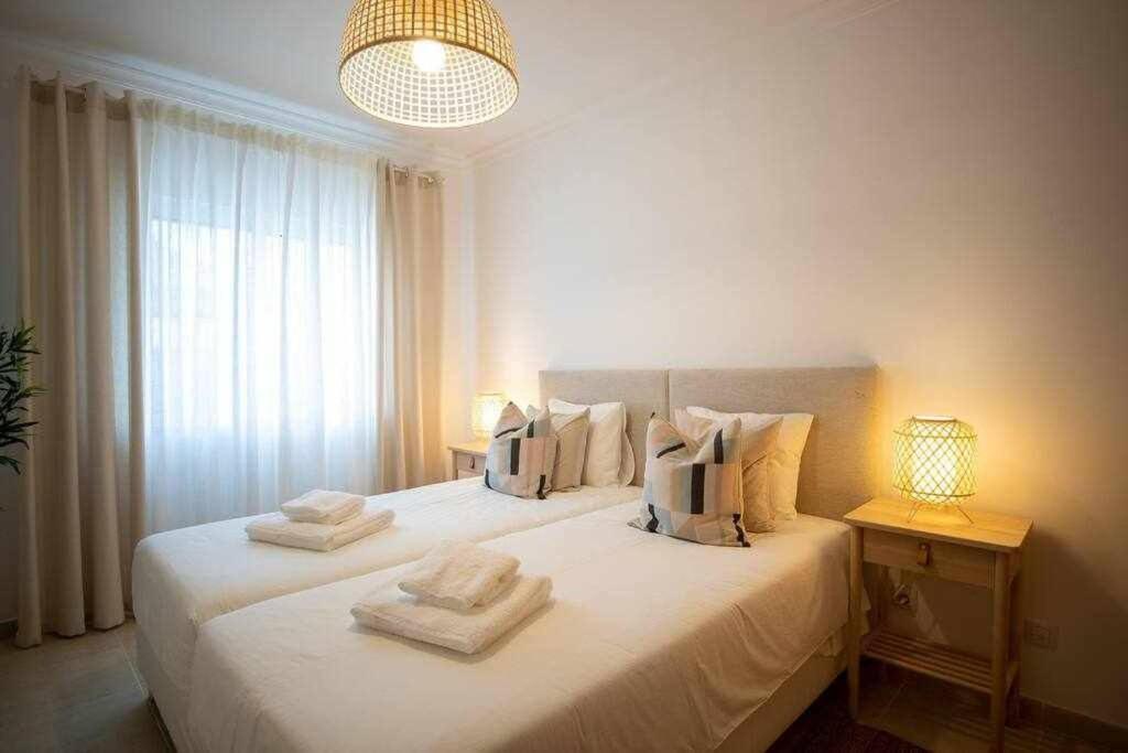Modern 3Br Apt W/ Lg Terrace, Bbq, Ac & Parking Тавира Экстерьер фото